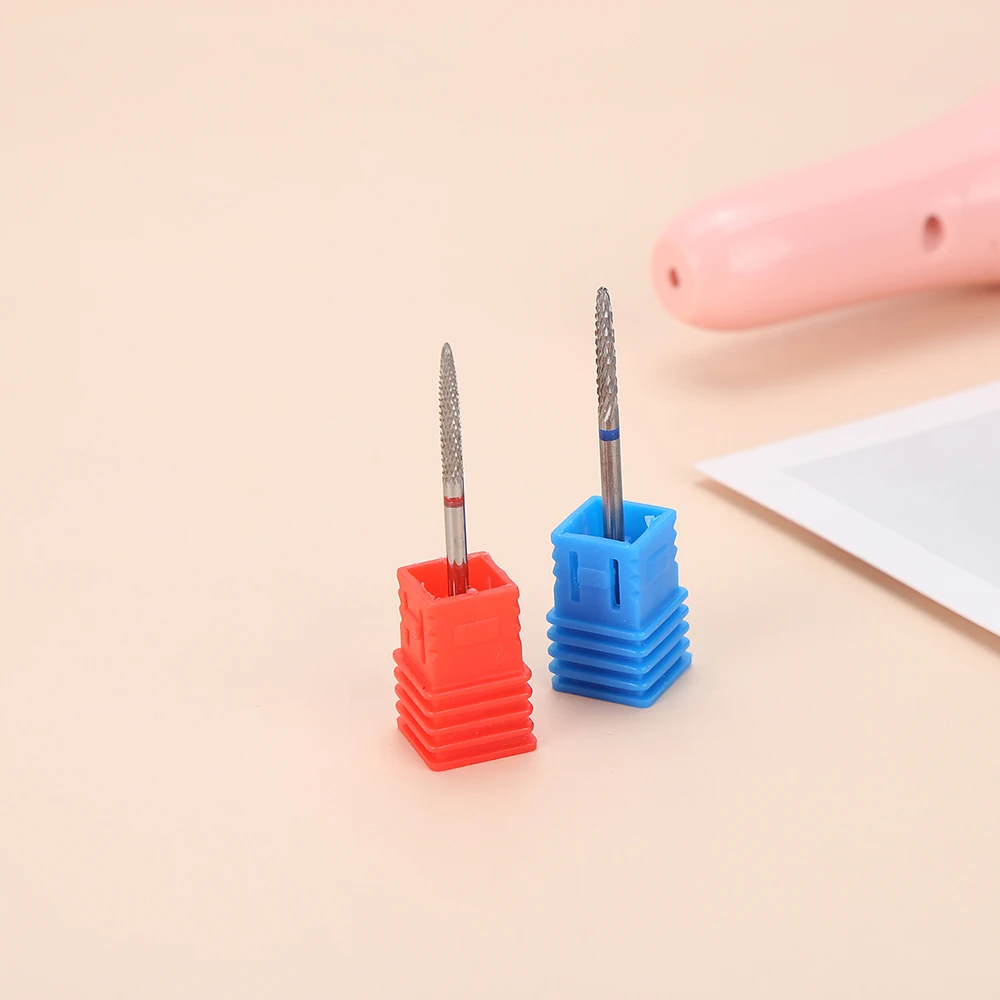 Description Picture 5 of item3/32'' Carbide Nail Drill Bits Rotate Burr Milling Cutter Bits Manicure Cutter Pedicure Tools Electric Nail Drill Accessories