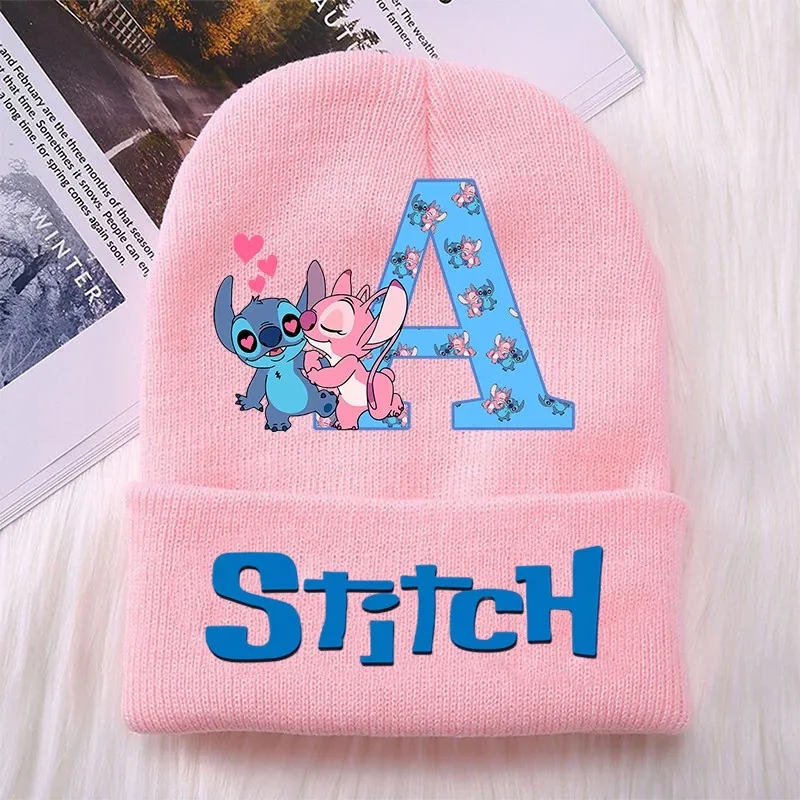 Disney Stitch Winter Hats for Women Men Beanies Knitted Solid Hat Girls Female Beanie Caps Warmer Bonnet Ladies Casual Cap Gifts 2
