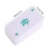 136 Sheets/Set Portable Mahjong Cards Playing Cards PVC Handheld Mahjong Board Game for Family Friends Gathering Parties 6