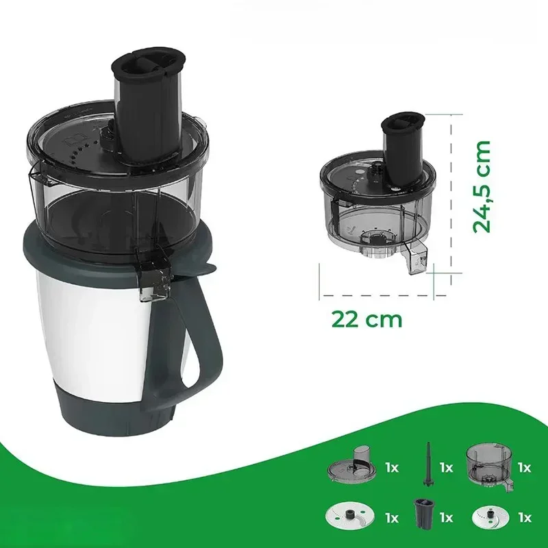 Vegetable Cutter Shredder Grater for Thermomix TM5 TM6 TM31