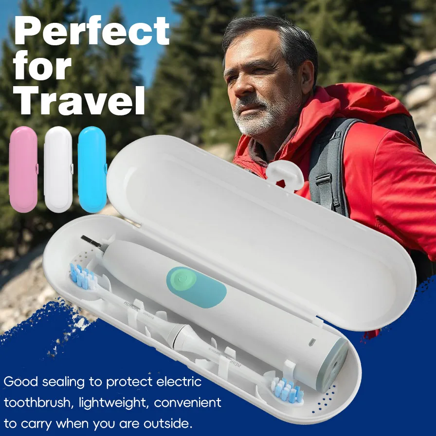 Electric Toothbrush Travel Case Fit Oral B IO and Philips Sonicare Electric portable and easy to use electric toothbrush replacement parts electric toothbrush handle