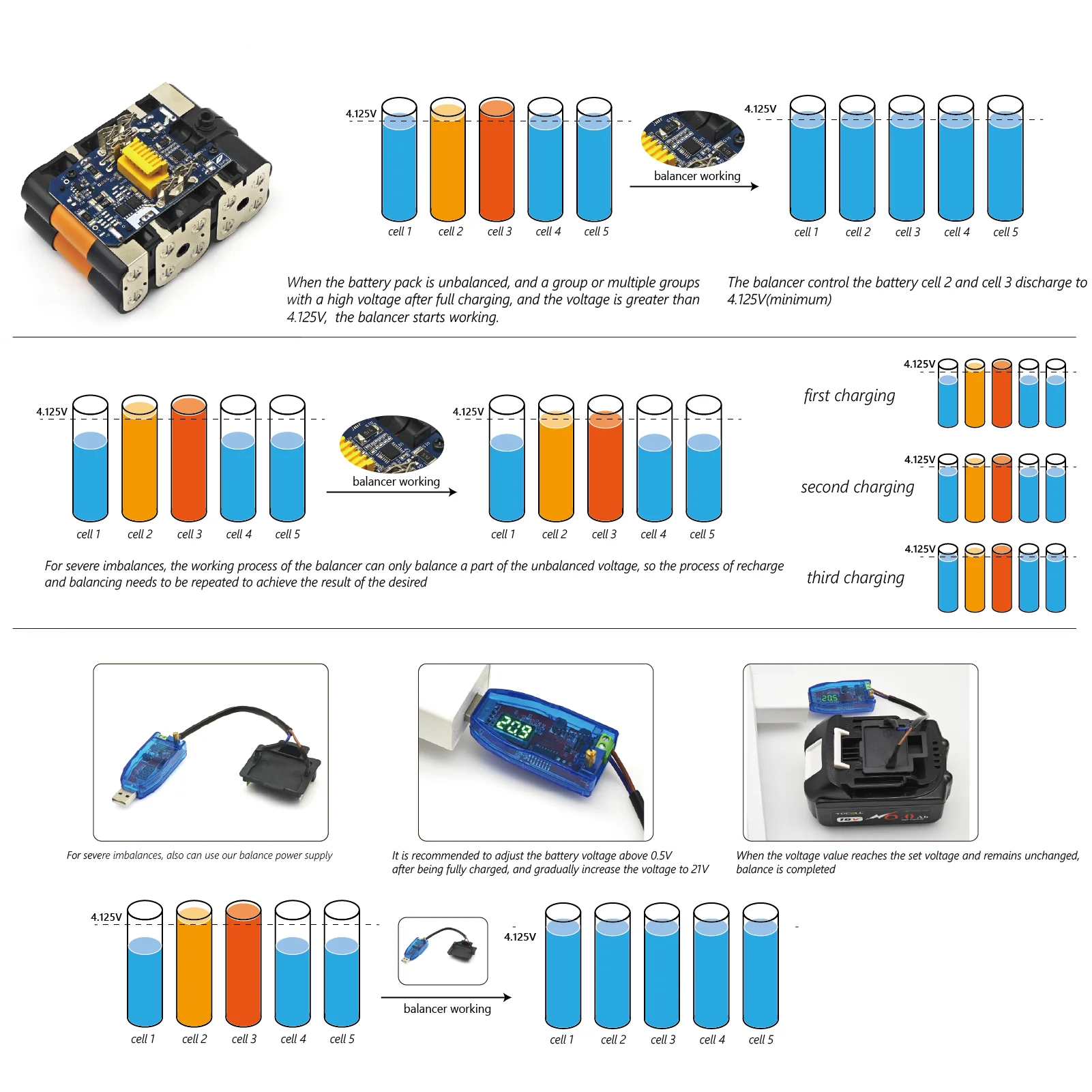 Makita 18 V 배터리 전동 공구용 BL1860 6AH 리튬 이온 교체 LXT BL1850 BL1840 18 V용 드라이버 BMS  TPCELL 18 V - AliExpress