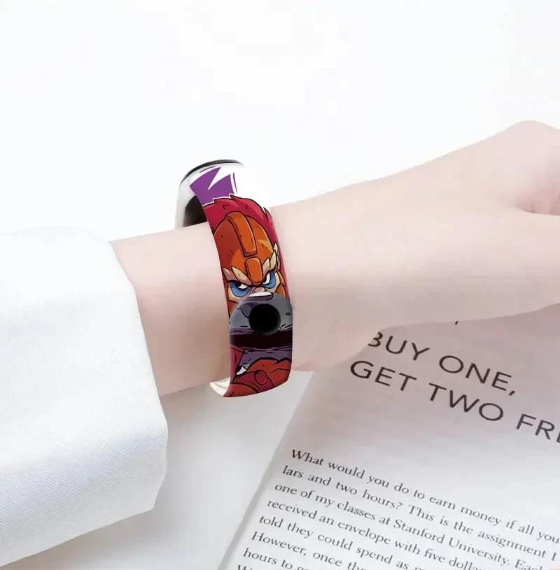 Children's Sports Watch Waterproof for Swimming Anime Figure Bracelet Wristwatch Cartoon Electronic LED Touch Student Toys Gift