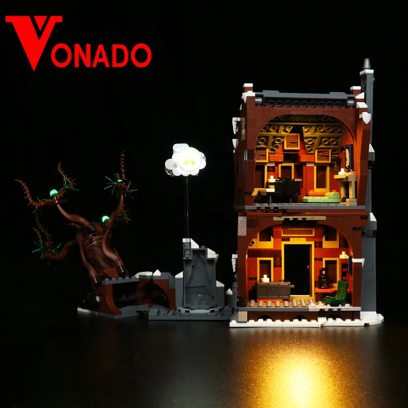 

Vonado LED Light Kit For 76407 The Shrieking Shack&Whompping Willow Building Blocks Set (NOT Include the Model) Bricks DIY Toys