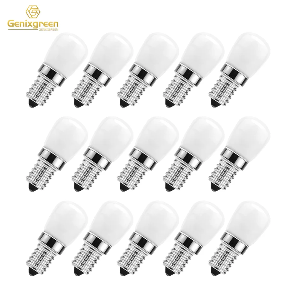 1Pc 2w E14 Led Fridge Light Bulb Refrigerator Corn Bulb White/warm Replace Led  Lamp Halogen Smd2835 Light For Home Office - AliExpress