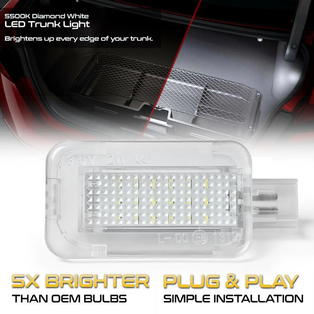 LED Trunk Light กระเป๋าเดินทางสำหรับ Honda Accord Civic Fit Jazz City