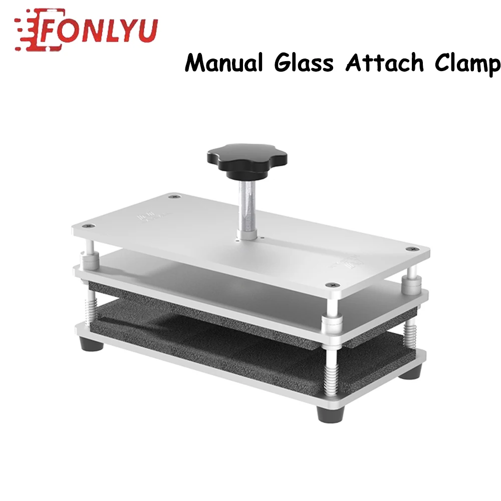 

NASAN NA-CL1 Manual Glass Attach Clamp Universal Fixture for iPhone 14 13 Rear Housing Screen Assembly Pressure Retaining Tools