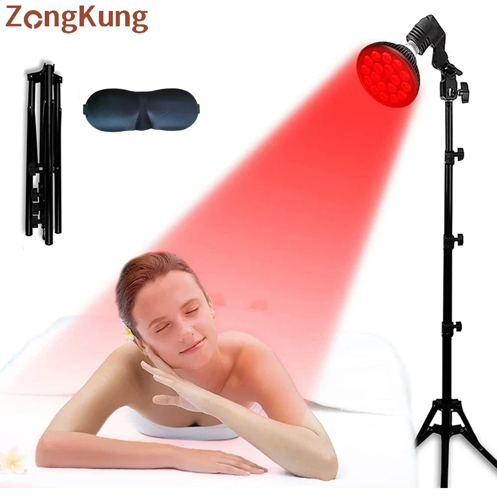 

LED Red Light Therapy Full Body Infrared Lamp for Physiotherapy Instrument Facial Light Treatment Anti Aging Beauty Devices 54W