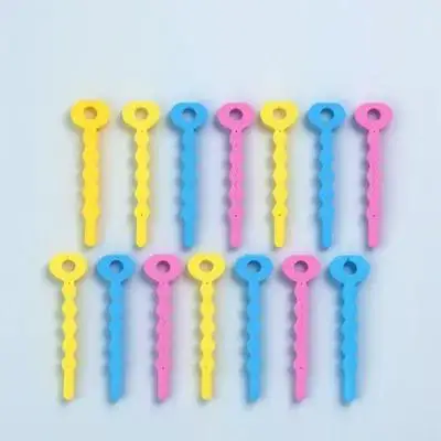 24Pcs 스폰지 컬 스틱 슬리핑 헤어 롤러 안전한 DIY 헤어 컬러 스틱 패션을위한 휴대용 경량 미용 도구