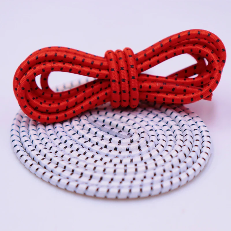 Weiou Official Best Shoe Accessories 3MM Reflective&Elastic Shoelace Trendy Nice Rope Men Women Sneaker 2021 Sport Leisure Block