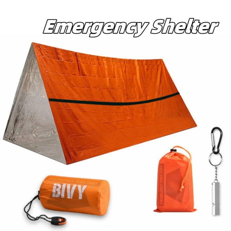 EmergencyShelterWaterproofThermalEmergencyTentPortableSleeping