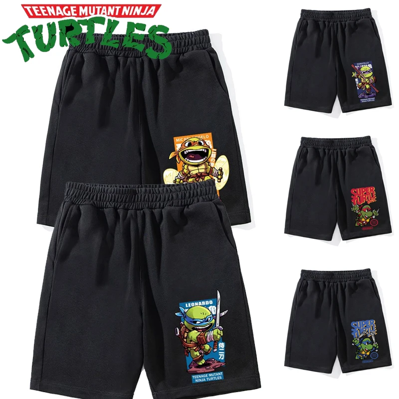 Tmnt Ninja Turtles Capsule Beach Basketball Shorts Men'S 2023 Summer Fashion Shorts Hip Hop Streetwear Sports Shorts Anime Gifts