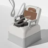 Luxury Portable Toilet Chair, Movable Elderly Commode, Disabled Pregnancy Seat, High-Grade Comfort, with Backrest 5