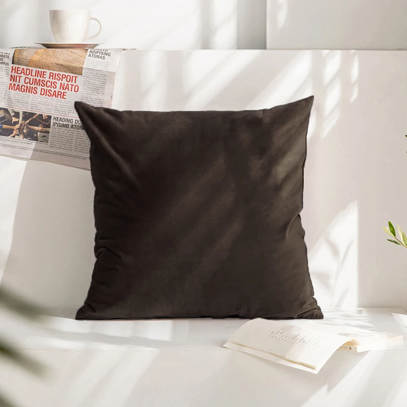 Luxurious Velvet Cushion Cover for Sofa - Nordic Decorative Pillow Cover, 30x50cm