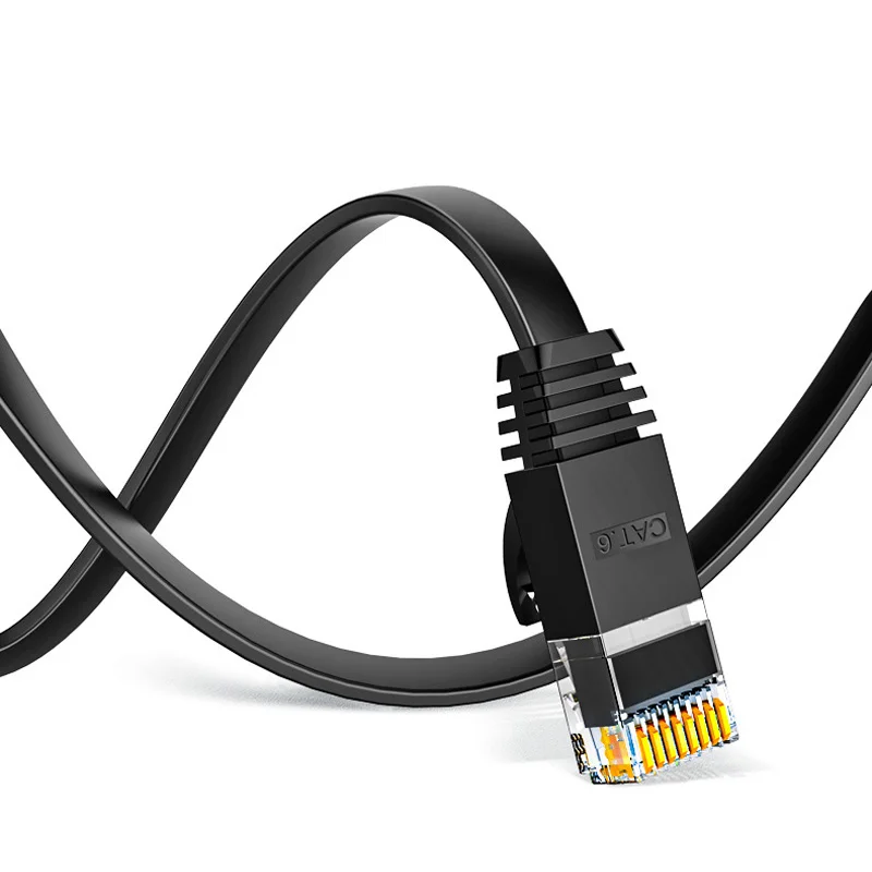 1000Mbps 플랫 이더넷 Cat6 Lan 10m UTP Cat 6 RJ 45 네트워크 케이블 RJ45 노트북 라우터 용 트위스트 페어 패치 코드 0.5M/1M/15M 20