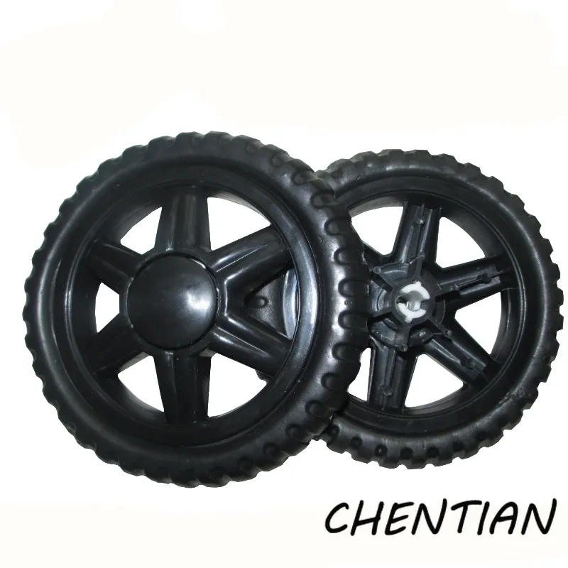 Rubber Caster Wheels 2pcs Children's Toy Wheels Luggage Wheel Travelling Cart Suitcase Replacement Parts