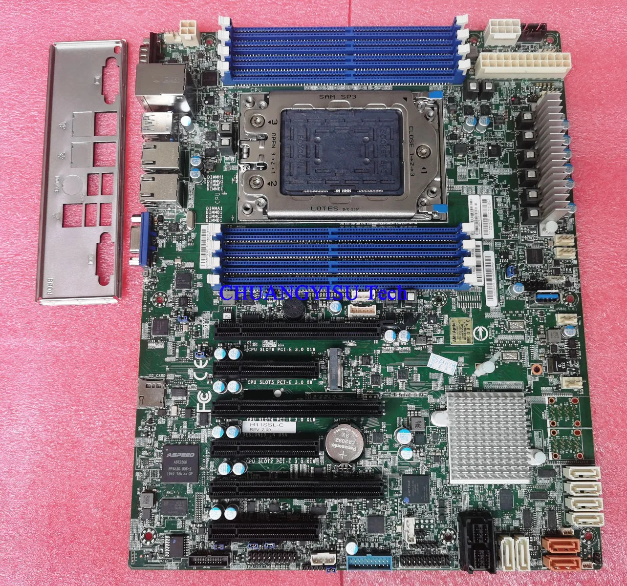 H11SSL-i H11SSL-C Rev 2.0 EPYC   Freeship,  7551P 7302 7532 7702P 7R12 7B12 μ,  ۵