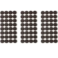 Premium Self - Adhesive Felt Furniture Pads - Anti - Scratch Protection for Hardwood Floors, 96 Pieces (3/4) (96PCS brown)