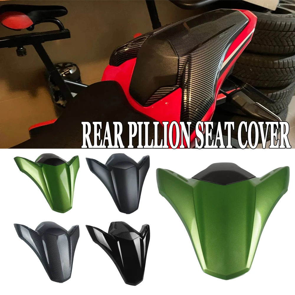 

Motorcycle Rear Seat Cover Cowl For Kawasaki Z900 2017-2023 2020 2018 Passenger Pillion Z 900 Tail Fairing Cowl Back Cover Black