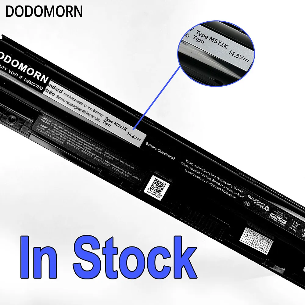Bateria do Portátil para Dell Inspiron 15 3000 Series 153551 3552 3567 15 5000 Series 5551 5552 5555 5558 5559 K185w Wkrj2 Novo M5y1k - Imagem 2