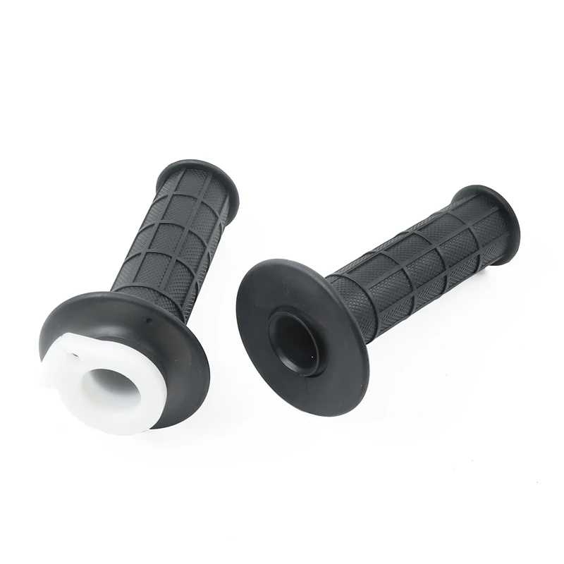 7/8 Motorcycle Hand Grips - Soft Rubber Motocross Handlebar Grips In Multiple Colors