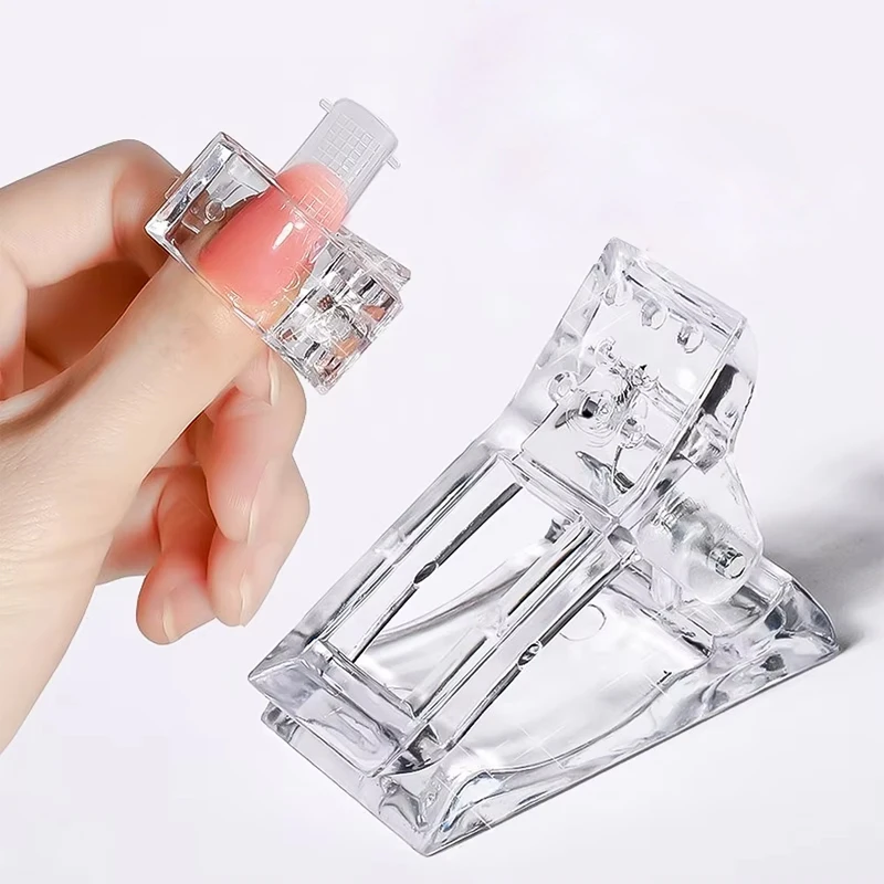 Nail Clips All for Manicure for Nails Uv Gel Polish Fixed Styling Accessories Tools Acrylic Press on Molds French Poly Hand Fake