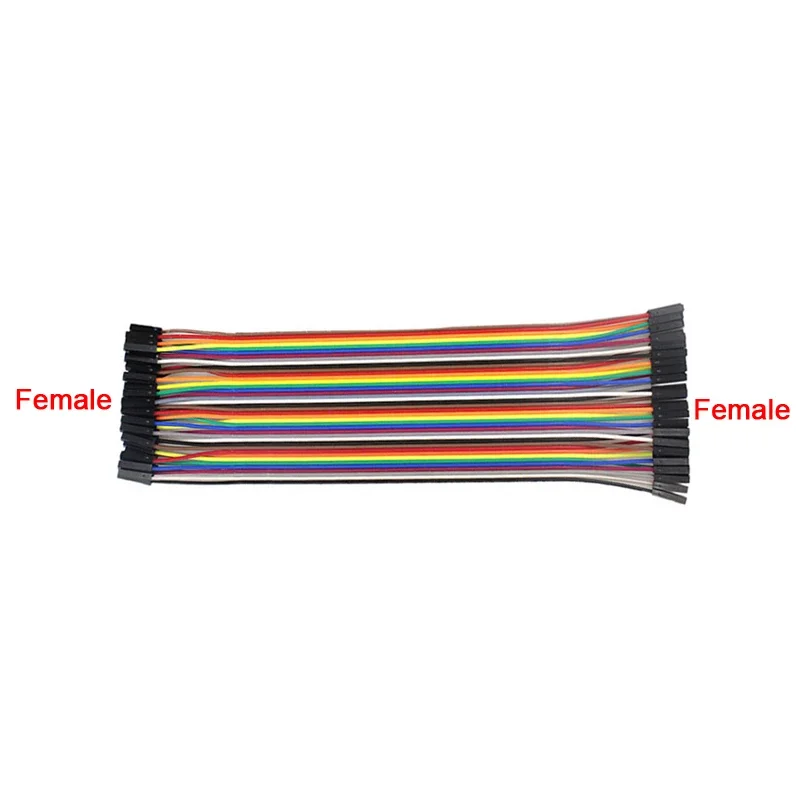 Câble Jumper Wire 40pin Femelle-Femelle 10cm - KUBII