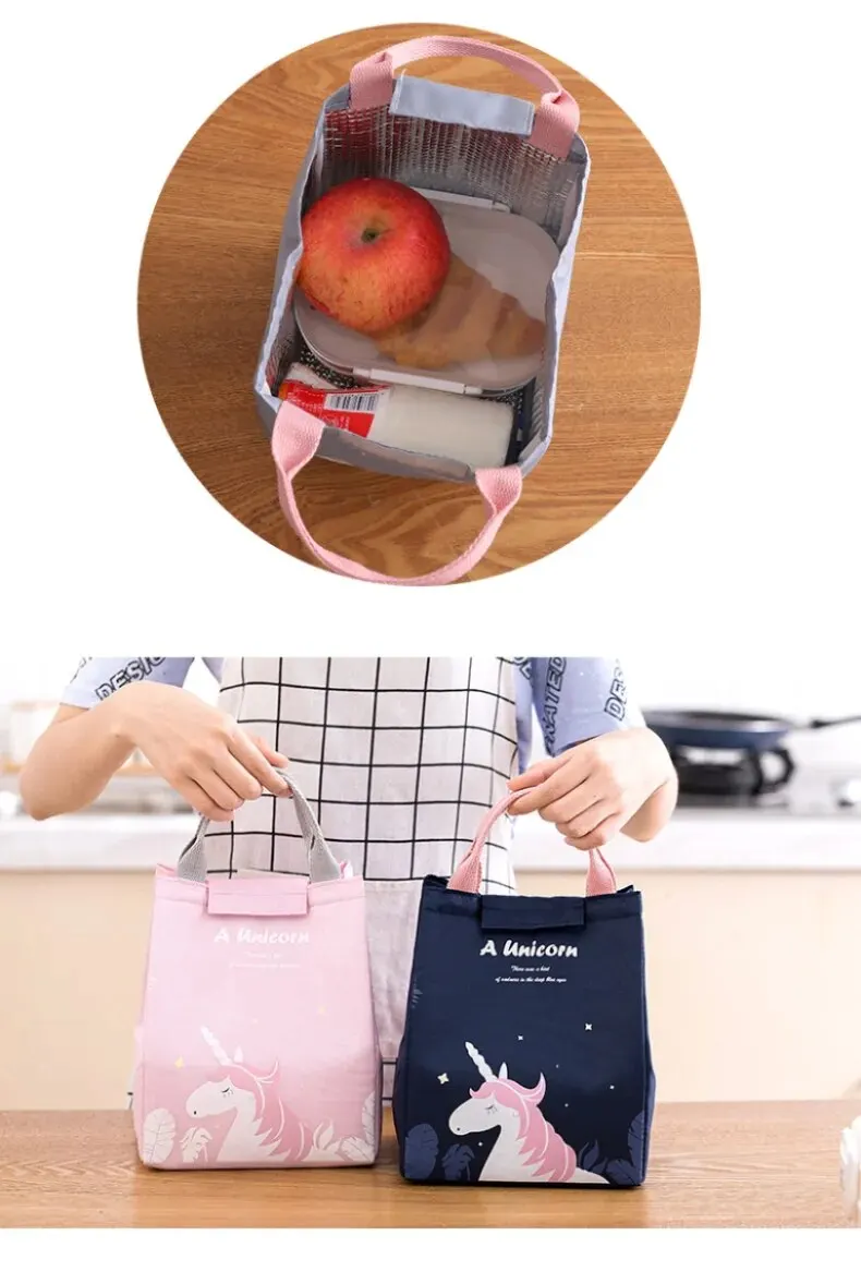 S19600db3faf54f1b9225b7c0f2882c57m Insulated Lunch Box Bag Portable Thickened Aluminium Foil Bento Box Bag Oxford Cloth Material Japanese Style Mallzona