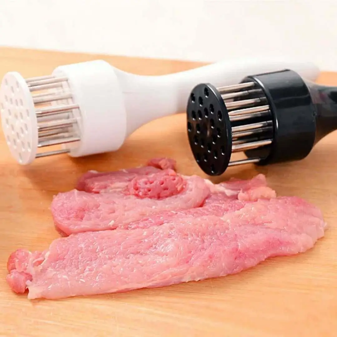 Meat Slicer Steel Nail Pork Skin Pork Hammer Meat Needle Meat Slicer Ribs Beef Tendon Fork Steak Tool Fork