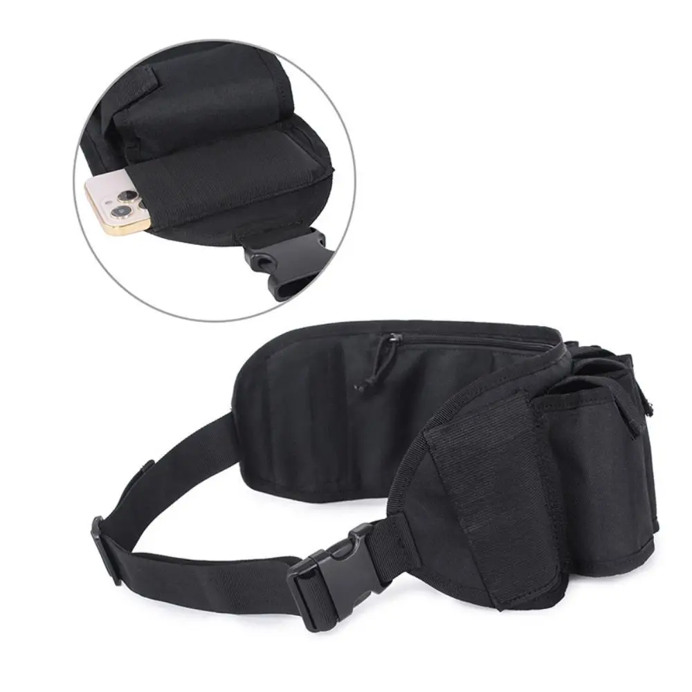 6 Pockets Beer Storage Waist Bag 6 Cans Adjustable Beverage Storage Fannypack Stable Oxford Beer Belt Holder Waist Pack