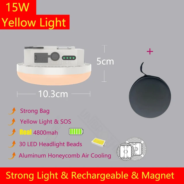 15W Yellow Light