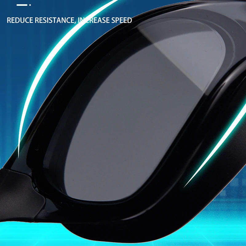 Professional Racing Swimming Goggles Men Women HD Anti Fog Bayer Lens Water Sports Eyewear Swim Glasses Replaceable Nose Pad swimming goggles