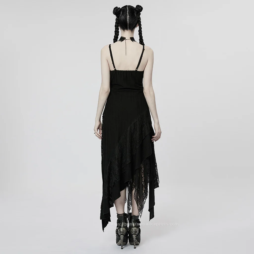 PUNK RAVE Gothic Slip Dress