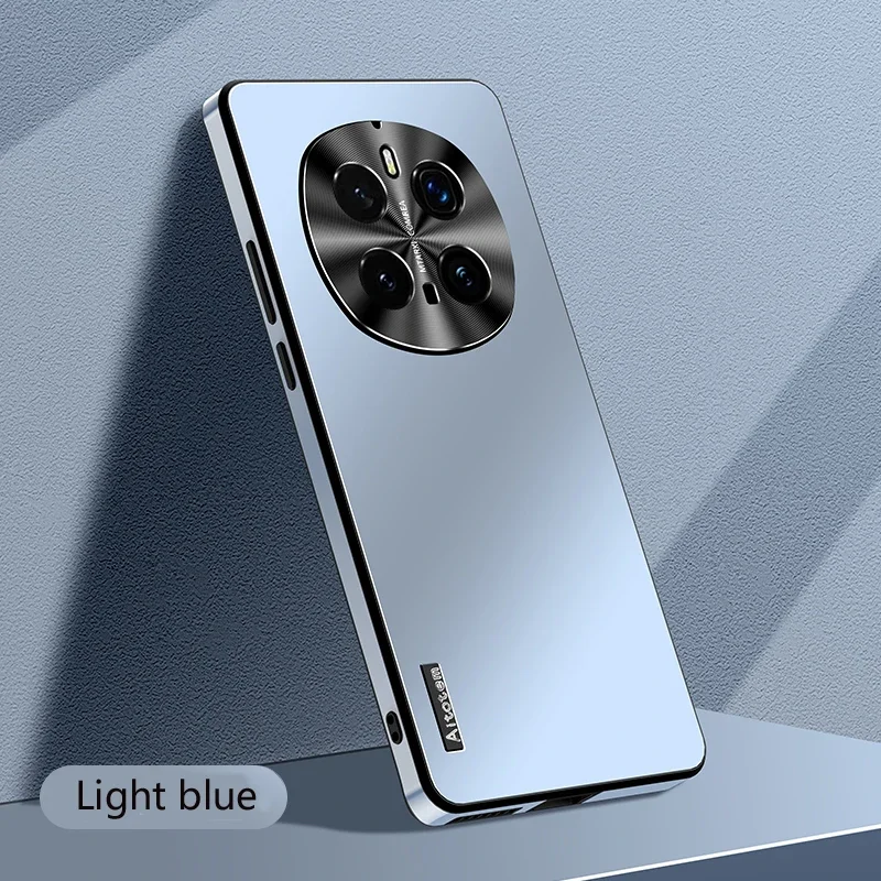 Matte Black Shockproof Anti-Drop Phone Case with Metal Camera Protection