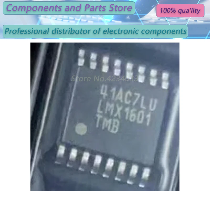

10PCS LMX1601TMX LMX1601TM LMX1601 TSSOP16 new100% LMX1 601TMX