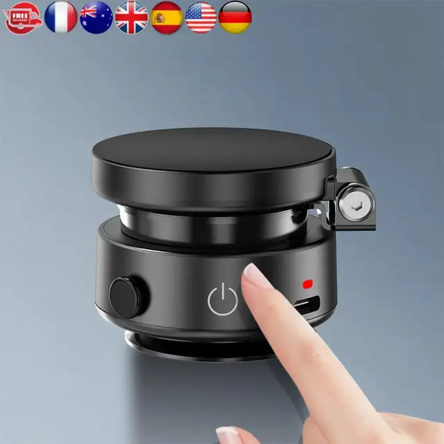 For Magsafe Magnetic Vacuum Car Phone Holder 360° Rotating Folding Intelligent Car Mount Car Magnetic Holder for Magsafe iPhone 1