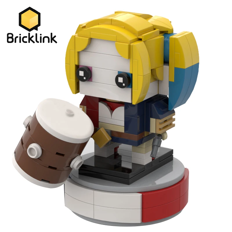 

Фигурки из фильма «Супергерои» Bricklink, команда самоубийц, Harley Brickheadz, строительные блоки, игрушки для детей, подарок для девочки