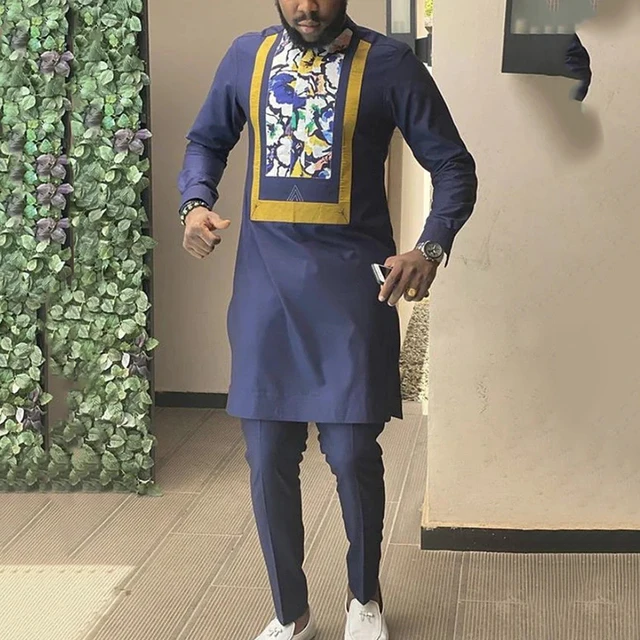 Dayo Embroidered Kaftan Outfit - Image 4