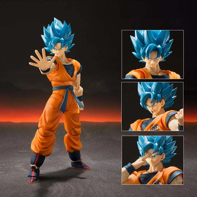 Bandai Original SHF Dragon Ball Goku Vegeta Gohan Android 16 Super Super  Hero Limited Ssj2 Action Toy Figures Ornaments Boy Gift - AliExpress