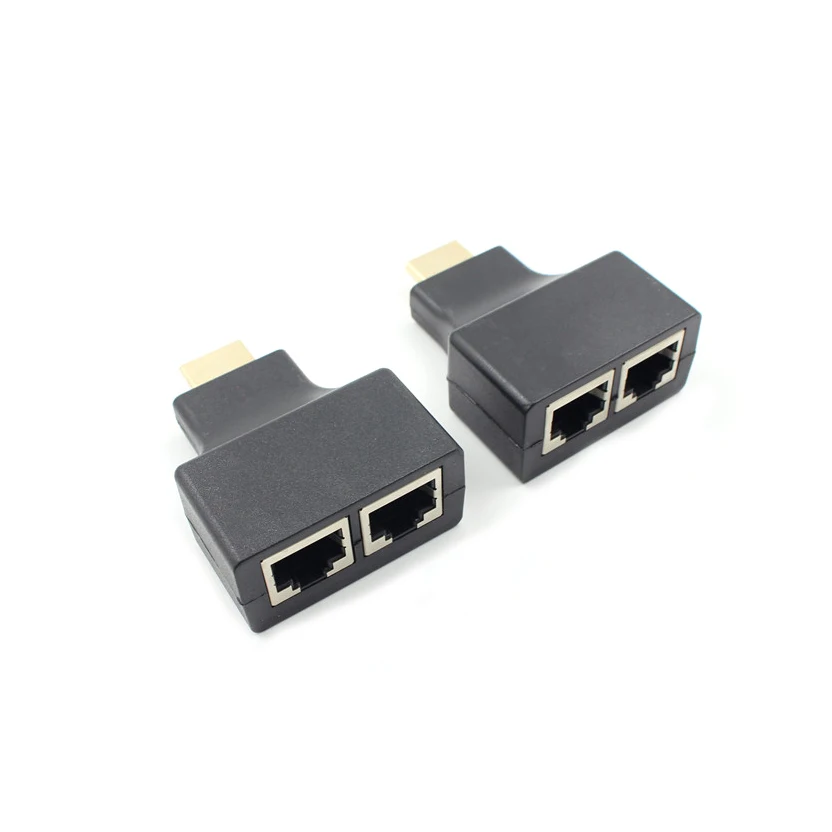HDTV PC PS3 STB  RJ45 UTP LAN ̴ CAT5E/6 ͽٴ  1080P Ϳ 1 Pair HDMI ȣȯ Ȯ
