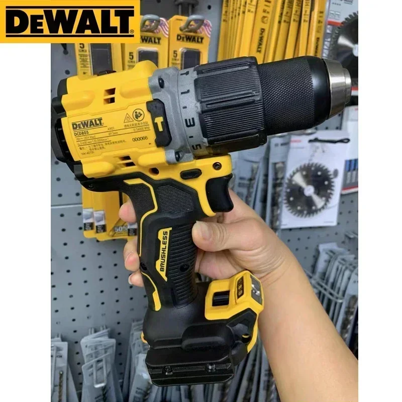 DEWALT 20V MAX Hammer Drill, 1/2, Cordless and Brushless, Compact With  2-Speed Setting, Bare Tool Only (DCD805B) 