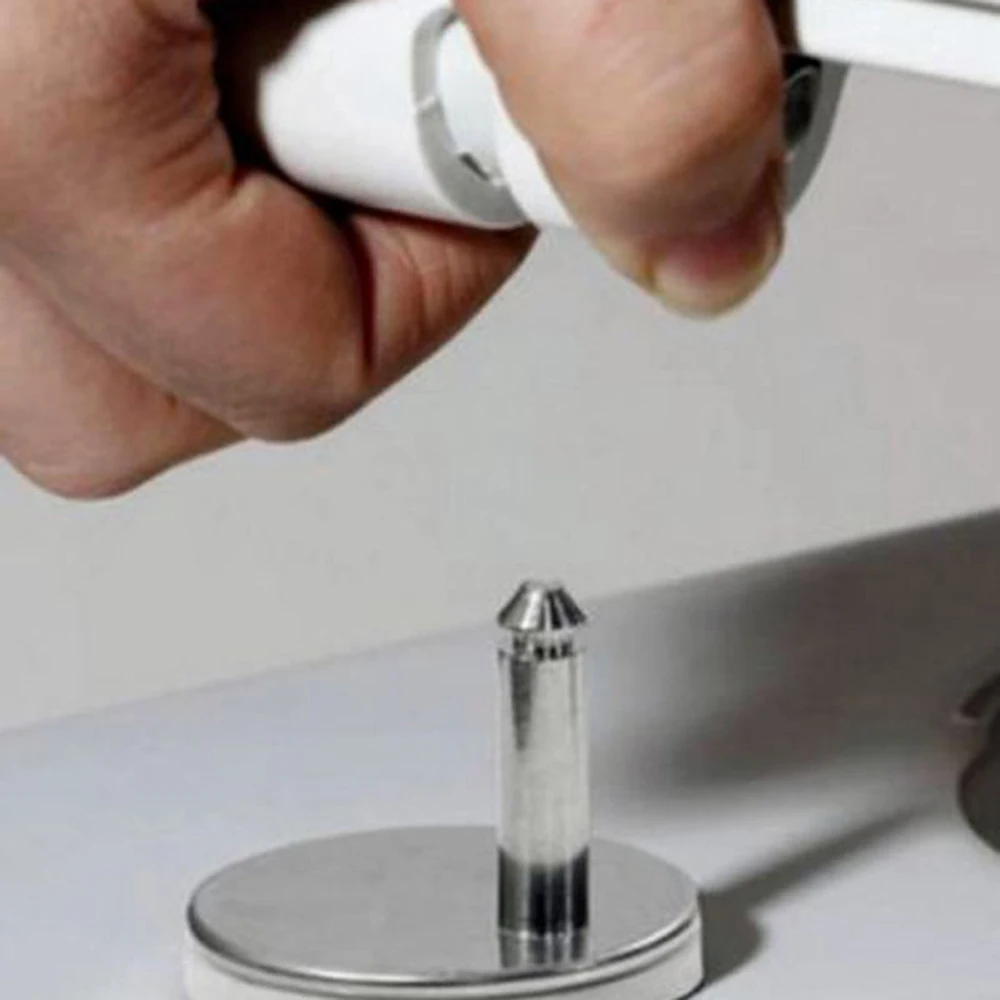 Toilet Seat Hinges 2x Stainless Steel 5.5CM Toilet Seat Cover Base Connection Expansion Bolt Fixing Hinges Bathroom Accessories