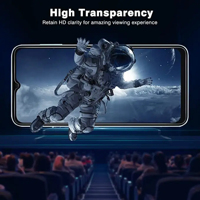 5 Stück gehärtetes Glas für Samsung M32 M33 M34 M52 M53 M54 5G Displays chutz folie – Detail 6