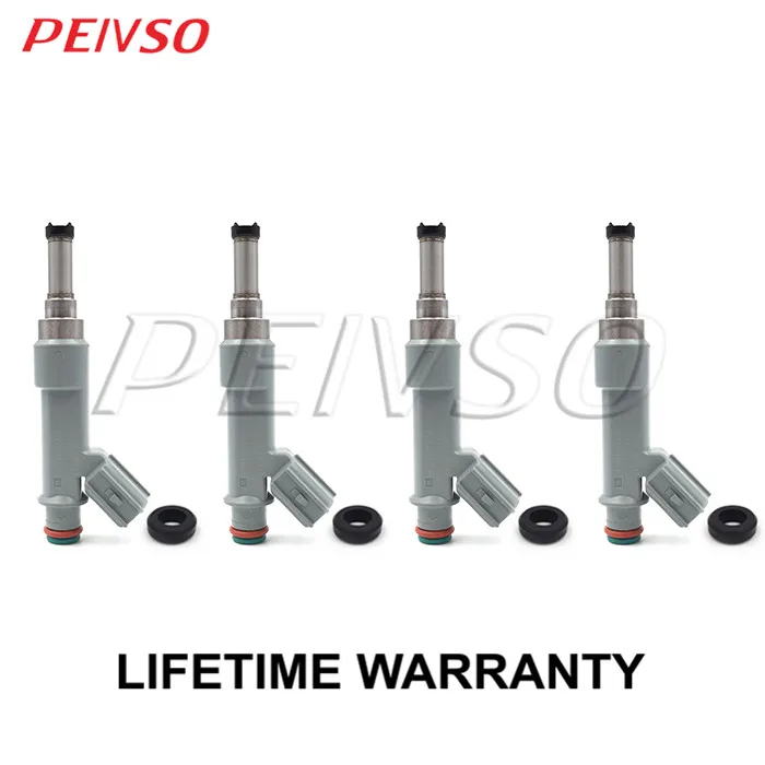 

PEIVSO 4pcs 23250-0Y040 23209-09250 Fuel Injector For TOYOTA General YARIS 1.3 4NRFE / 1.5 5NRFE VIOS 1.3 6NRFE / 1.5 7NRFE 2013