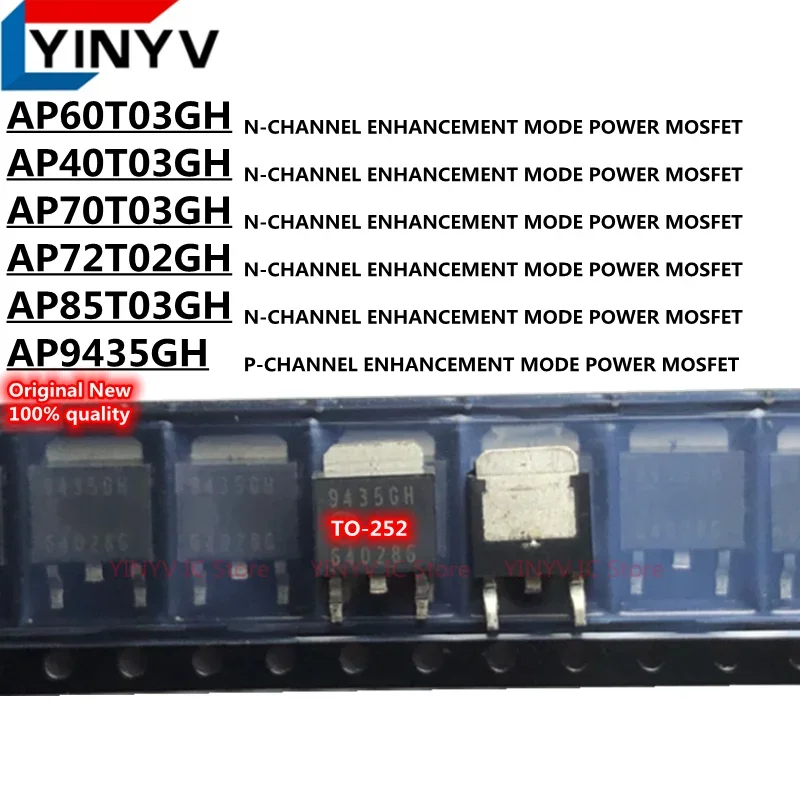 Piezas-AP60T03GH-60T03GH-AP40T03GH-40T03GH-AP70T03GH-70T03GH-AP72T02GH ...