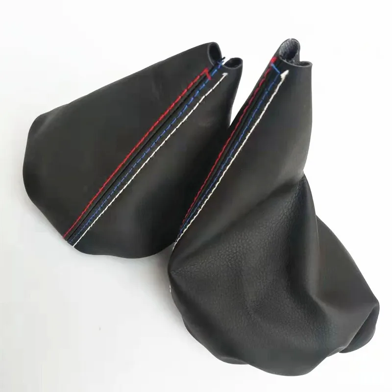 Faux Leather Gear and Handbrake Dust-Proof Cover