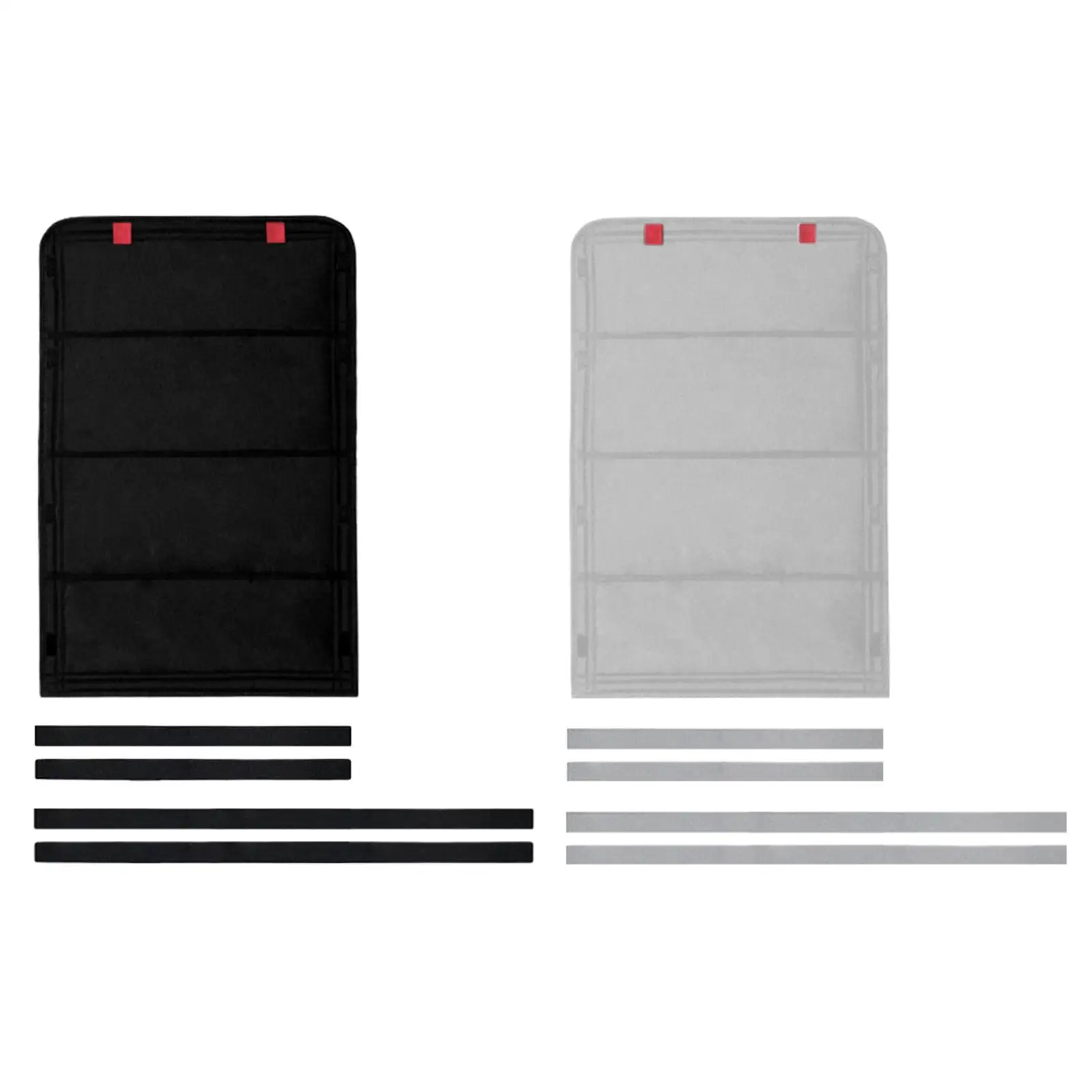 

RV Door Window Shade with Storage Bag Thickened Oxford Foldable