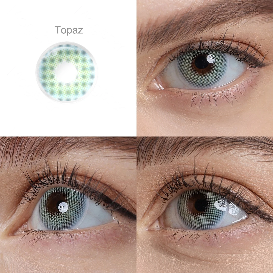 Magister Contact Lenses Natural Color Icy Gray Colored Eye 6 Months Eyes Cosmetics Lens contact lenses