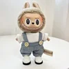 17cm Mini Plush Doll'S Clothes Outfit Accessories For Korea Kpop Exo Labubu Idol Dolls British style suit Clothing Gift 3