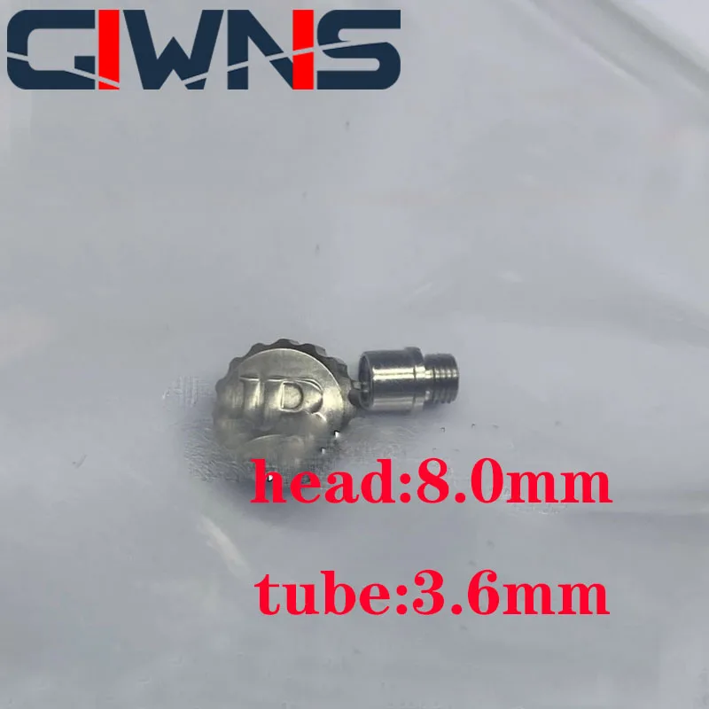 Corona Della Testa Dell'Orologio Tubo Da 8.0Mm Raccordo Da 3.6Mm Per Blancpain Fifty Fathoms